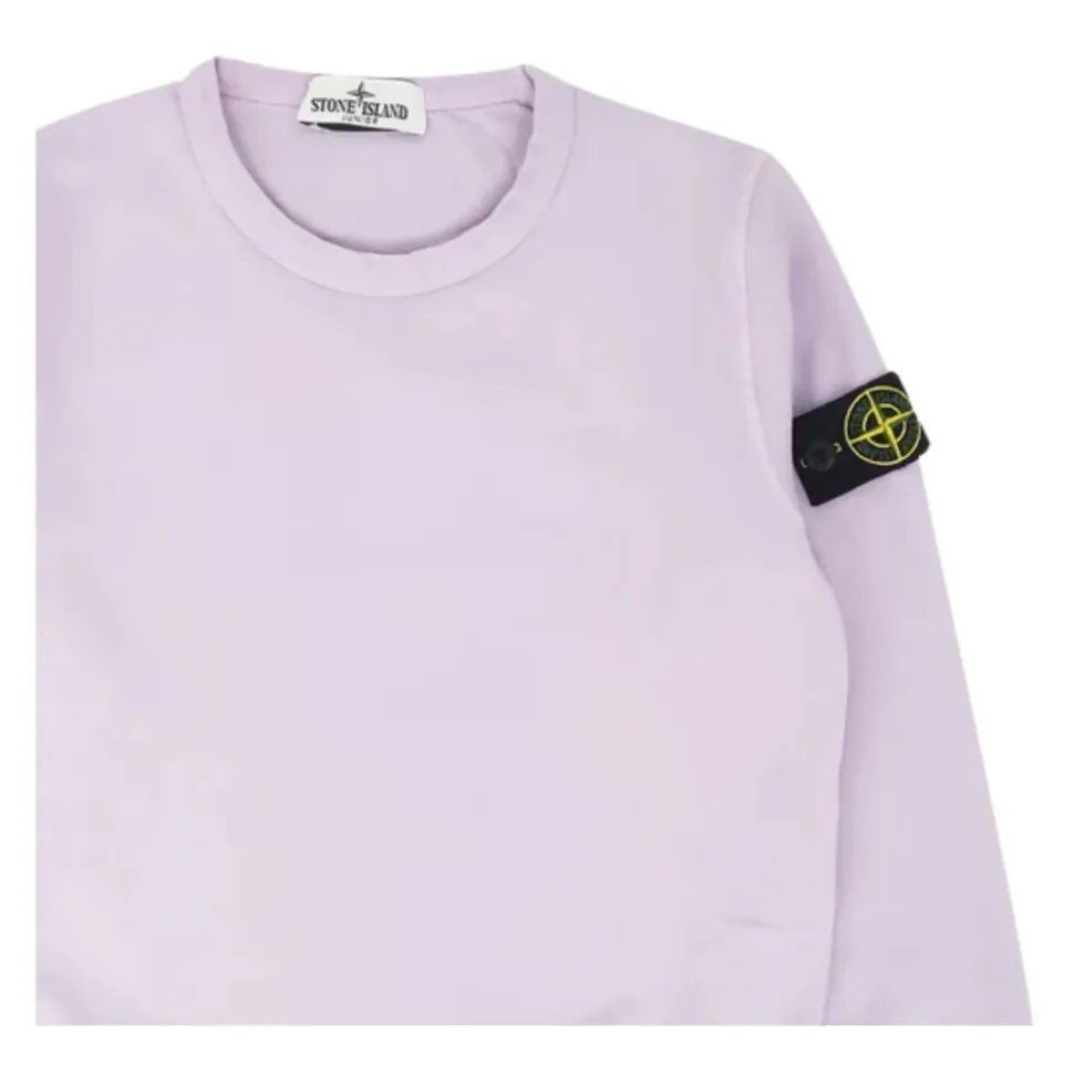 Junior Crew Neck Sweatshirt i Wisteria