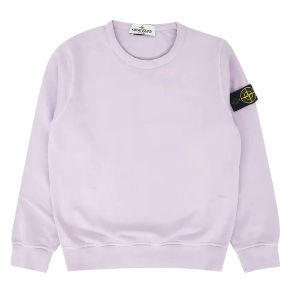 Junior Crew Neck Sweatshirt i Wisteria
