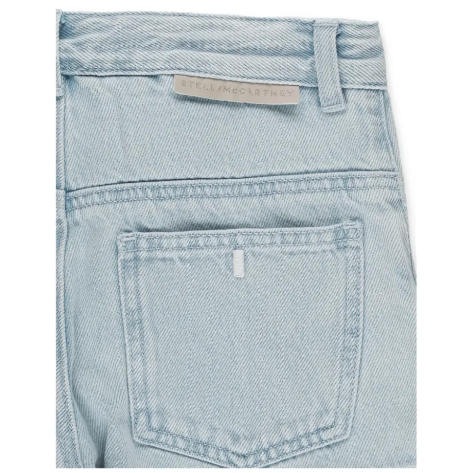 Junior Lys Blå Bomullsjeans
