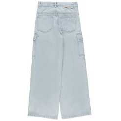 Junior Lys Blå Bomullsjeans