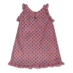 Kjole med lurex-tråd