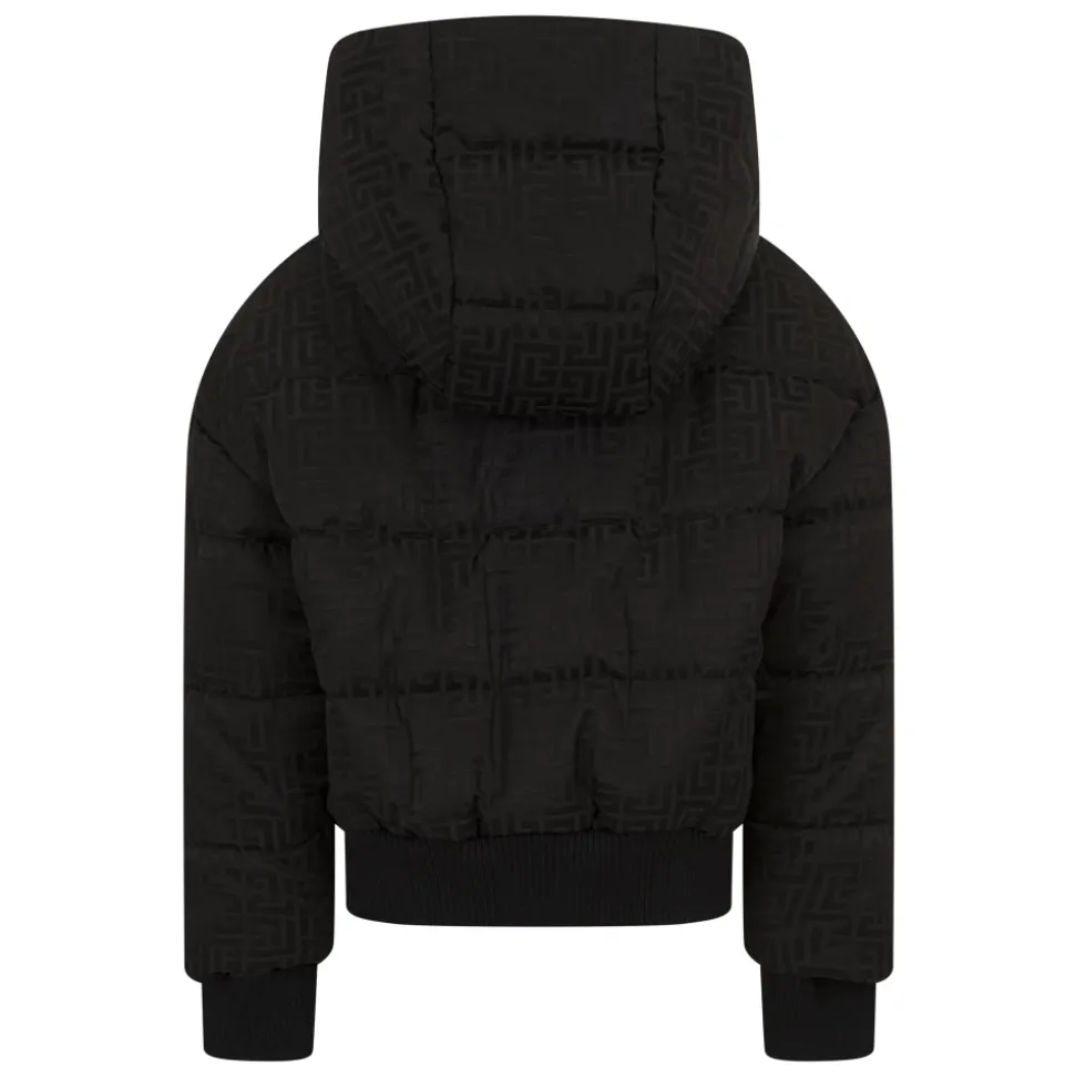 Kort Monogram Pufferjakke