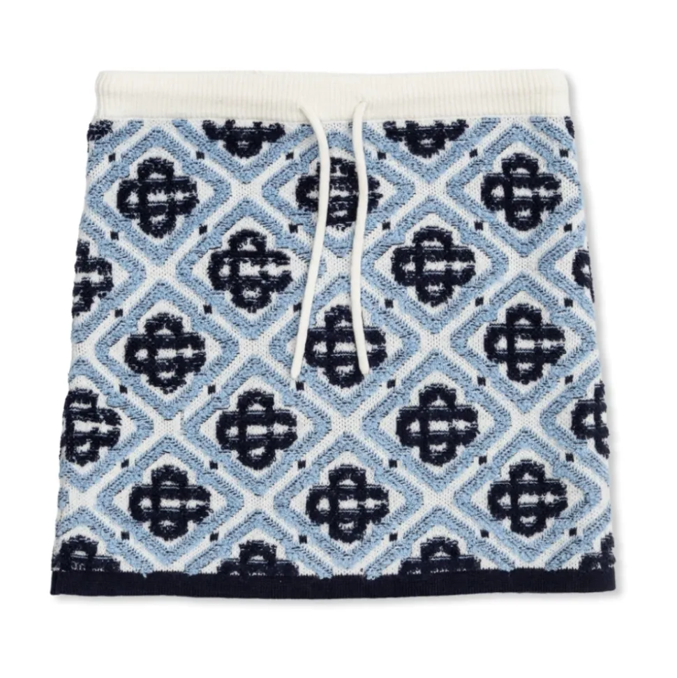 Kort skjørt med monogram