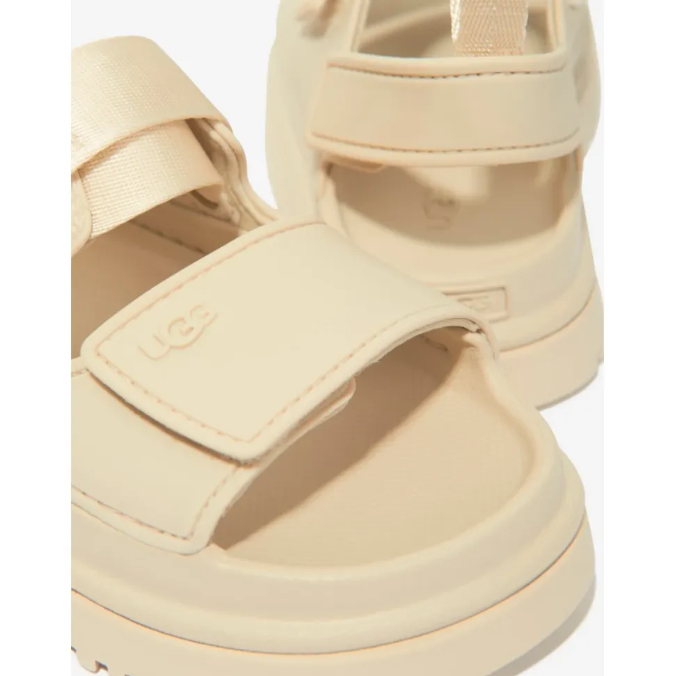 Kremet Goldenglow Barne Sandaler