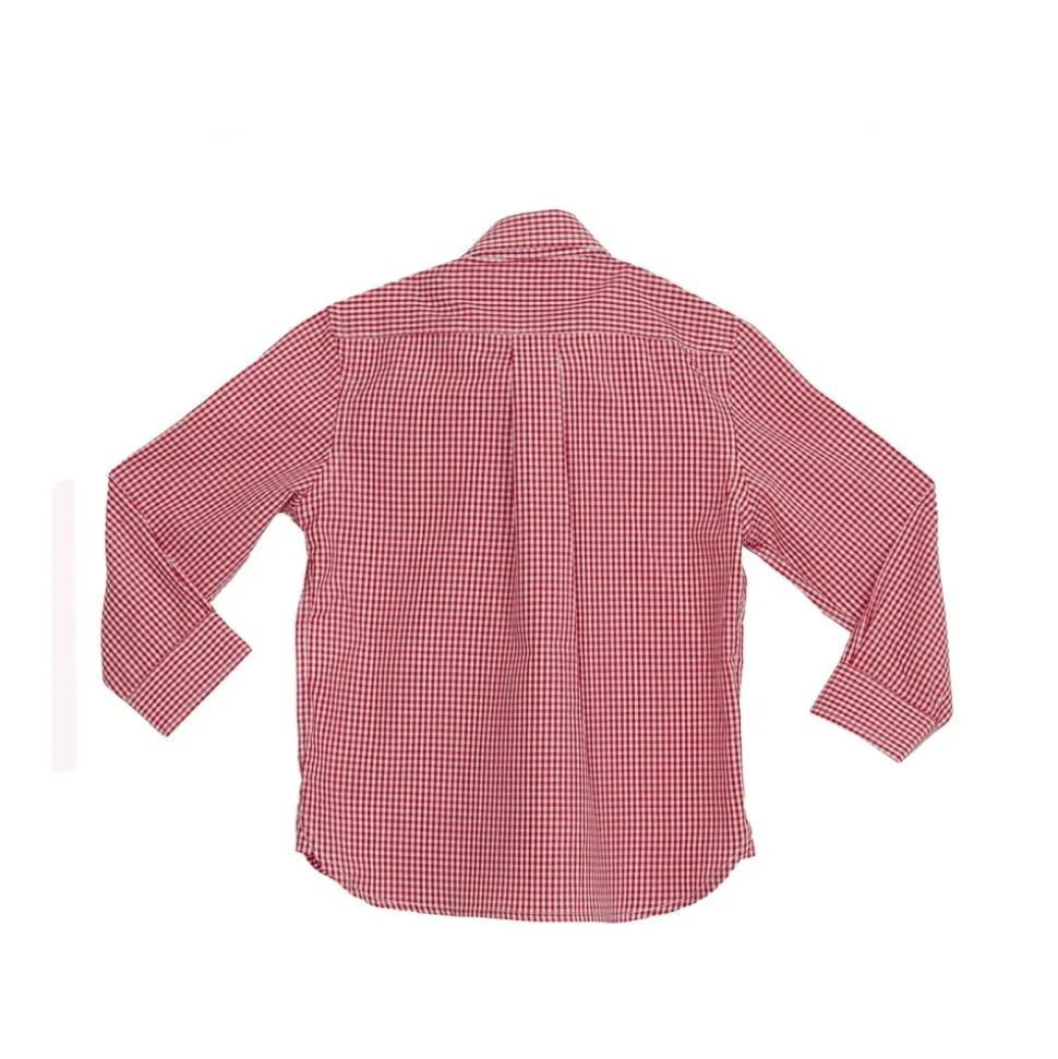 Lapel Collar Langermet Skjorte