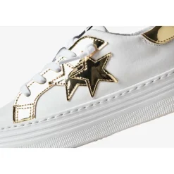Lave Sneakers i Mykt Skinn