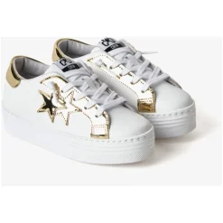 Lave Sneakers i Mykt Skinn