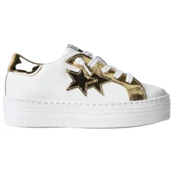 Lave Sneakers i Mykt Skinn