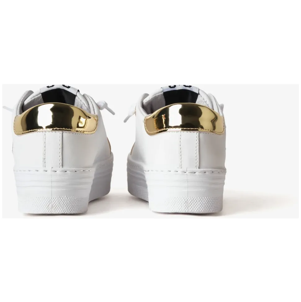 Lave Sneakers i Mykt Skinn