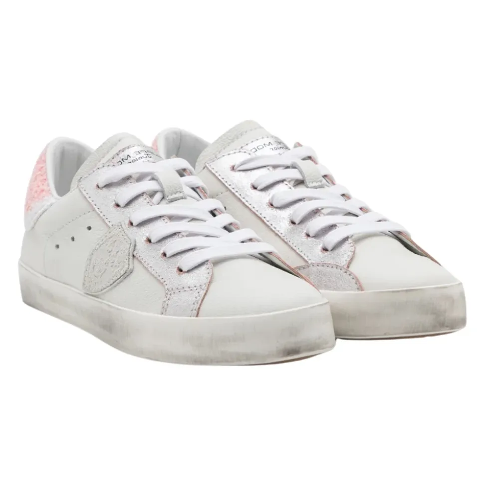 Lave-top sneakers i skinn
