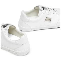 Lav Topp Hvit Sneaker