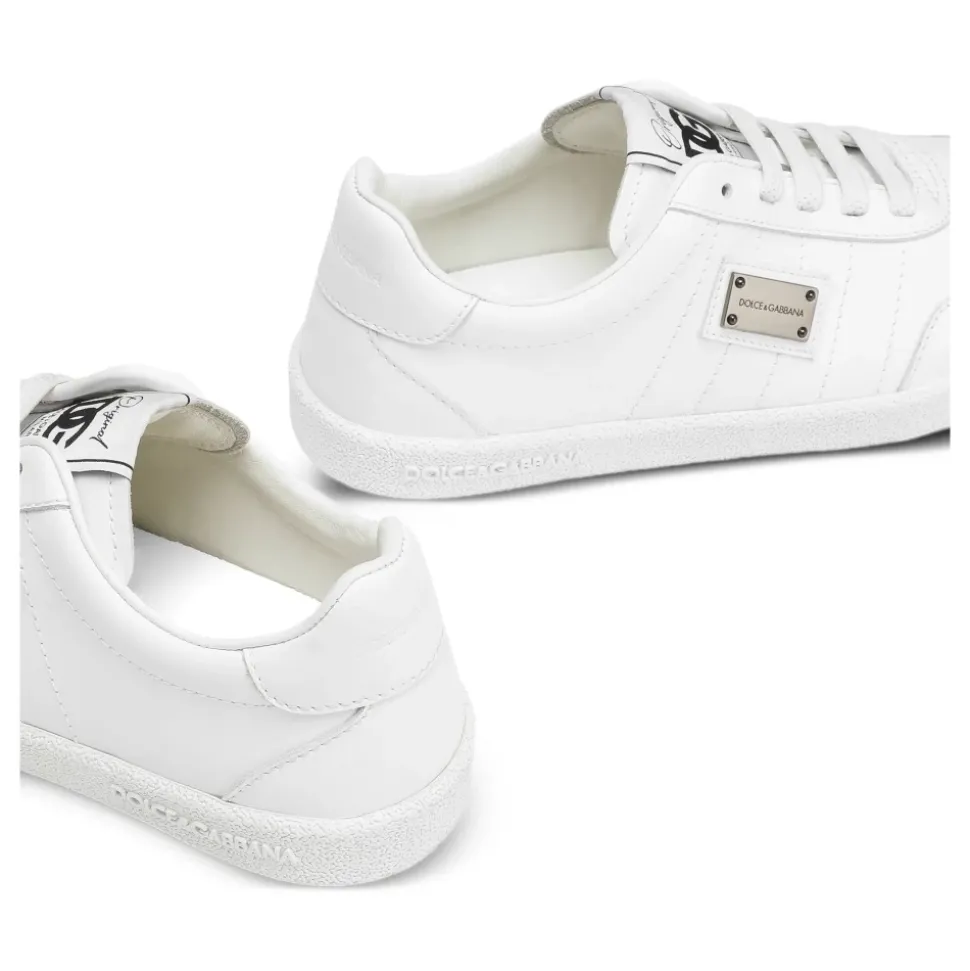 Lav Topp Hvit Sneaker