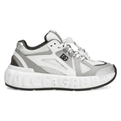 Lav Topp Sneaker Grå/Hvit