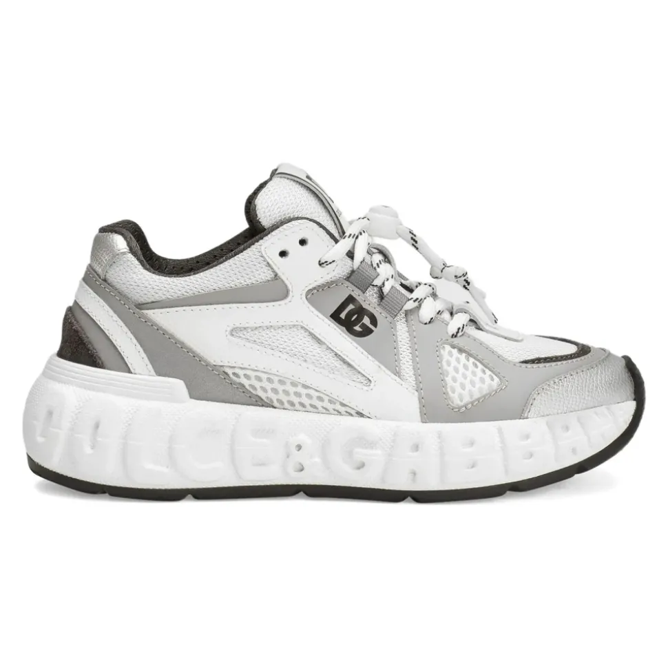 Lav Topp Sneaker Grå/Hvit