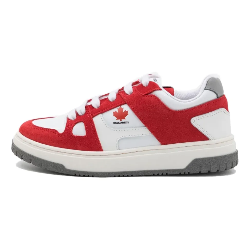 Leather and Suede Sneakers