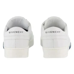 Leather Lace-Up Sneakers