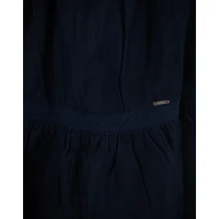 Lett Denim Kjole med Stropper