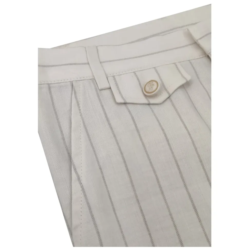 Linen-Cotton Trousers