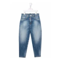 Logo beltering jeans