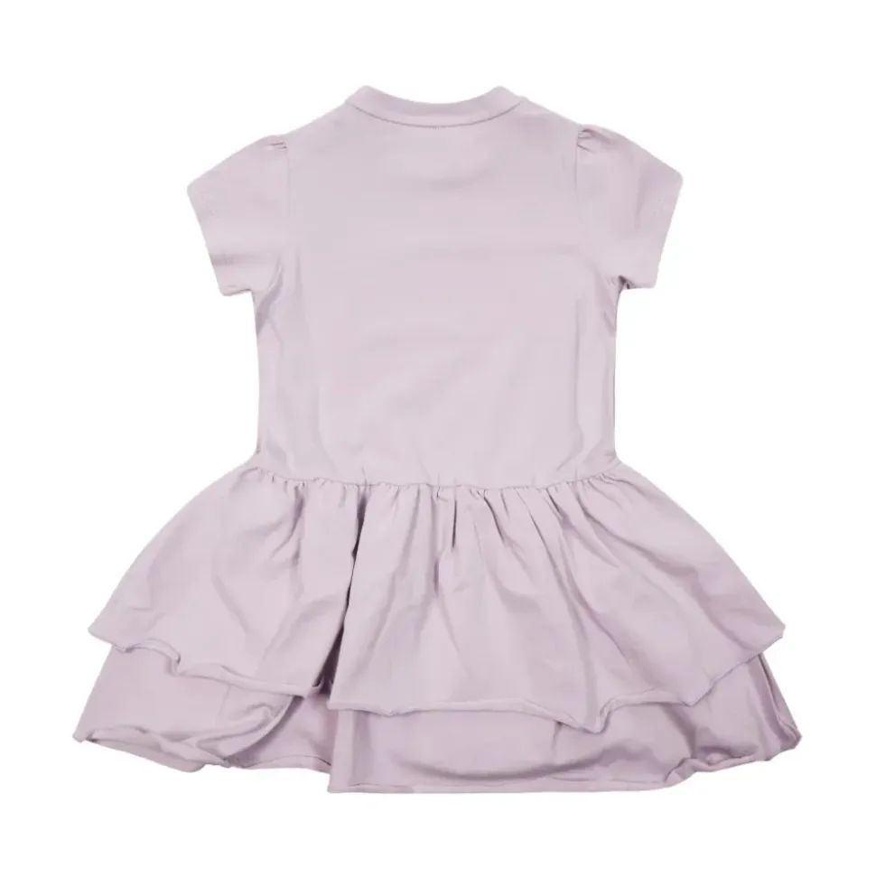 Logo Cotton Jersey Dress