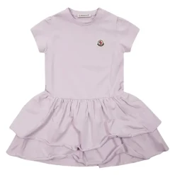 Logo Cotton Jersey Dress