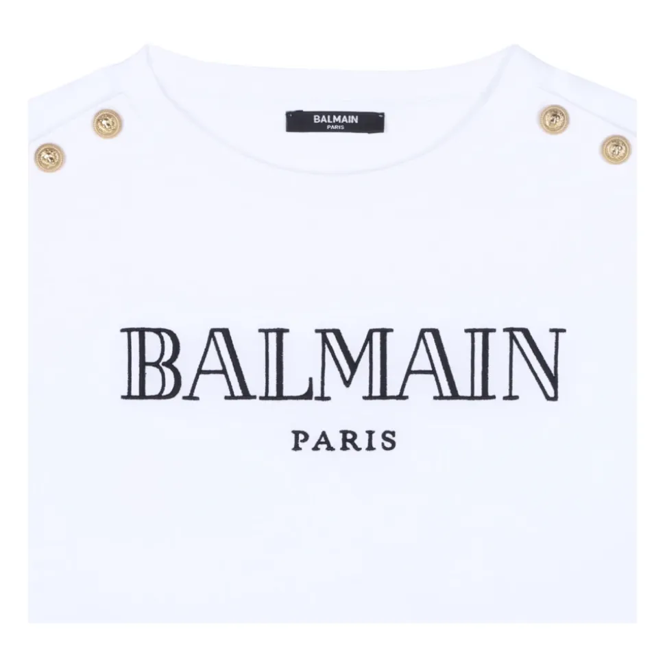 Logo Embroidered T-Shirt