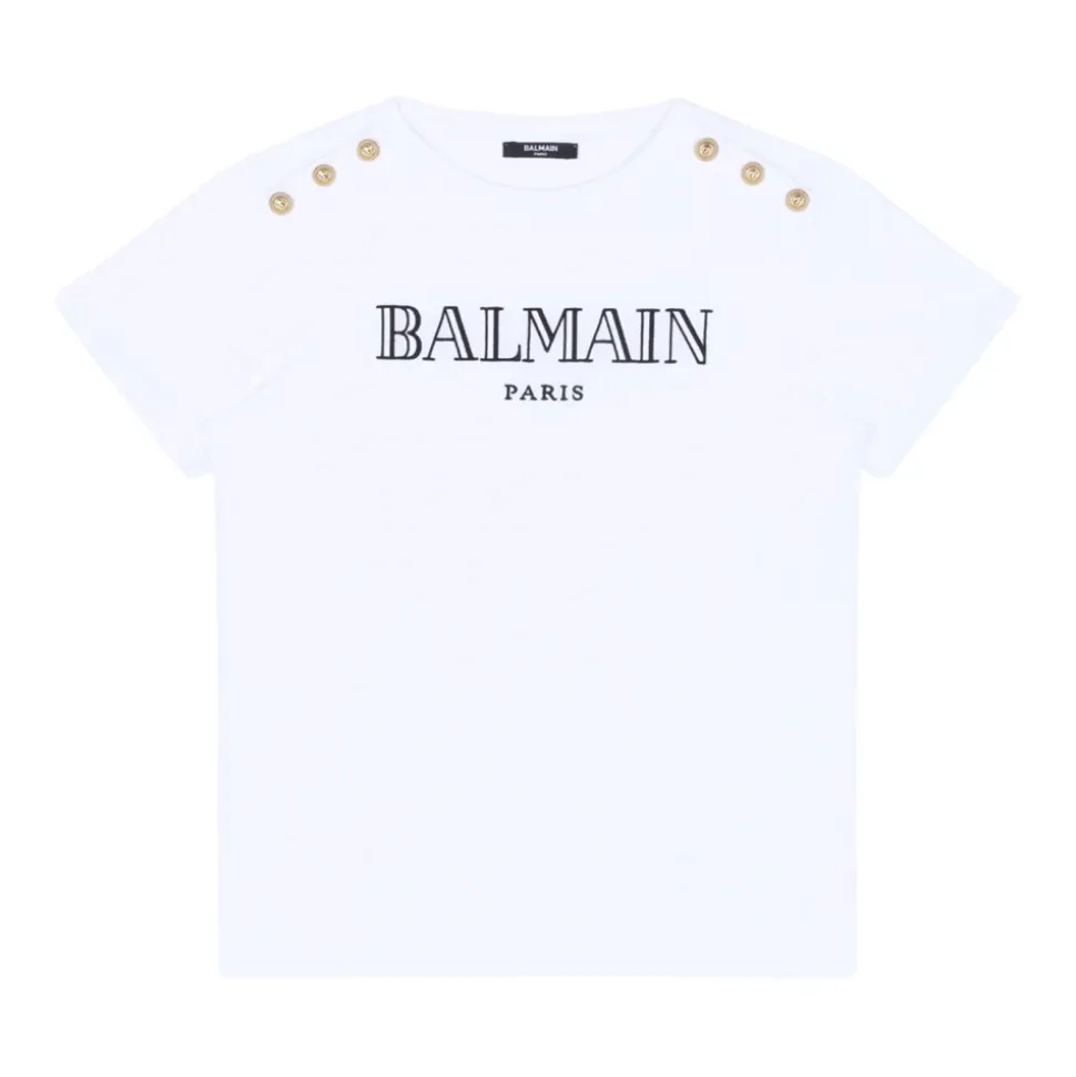 Logo Embroidered T-Shirt