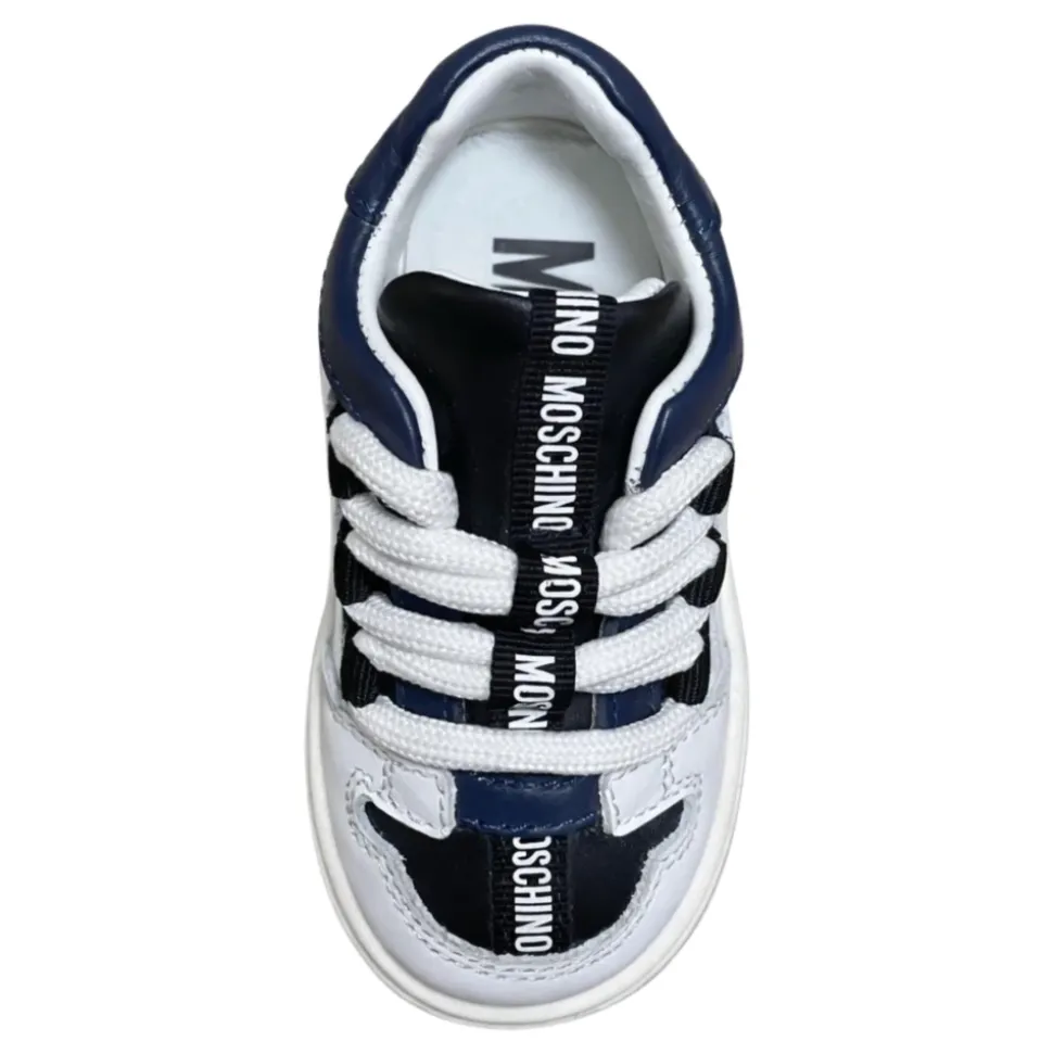 Logo Leather Sneakers