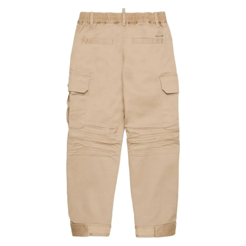 Logo Plaque Cargo Pants