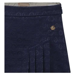 Logo Print Kids Skirt