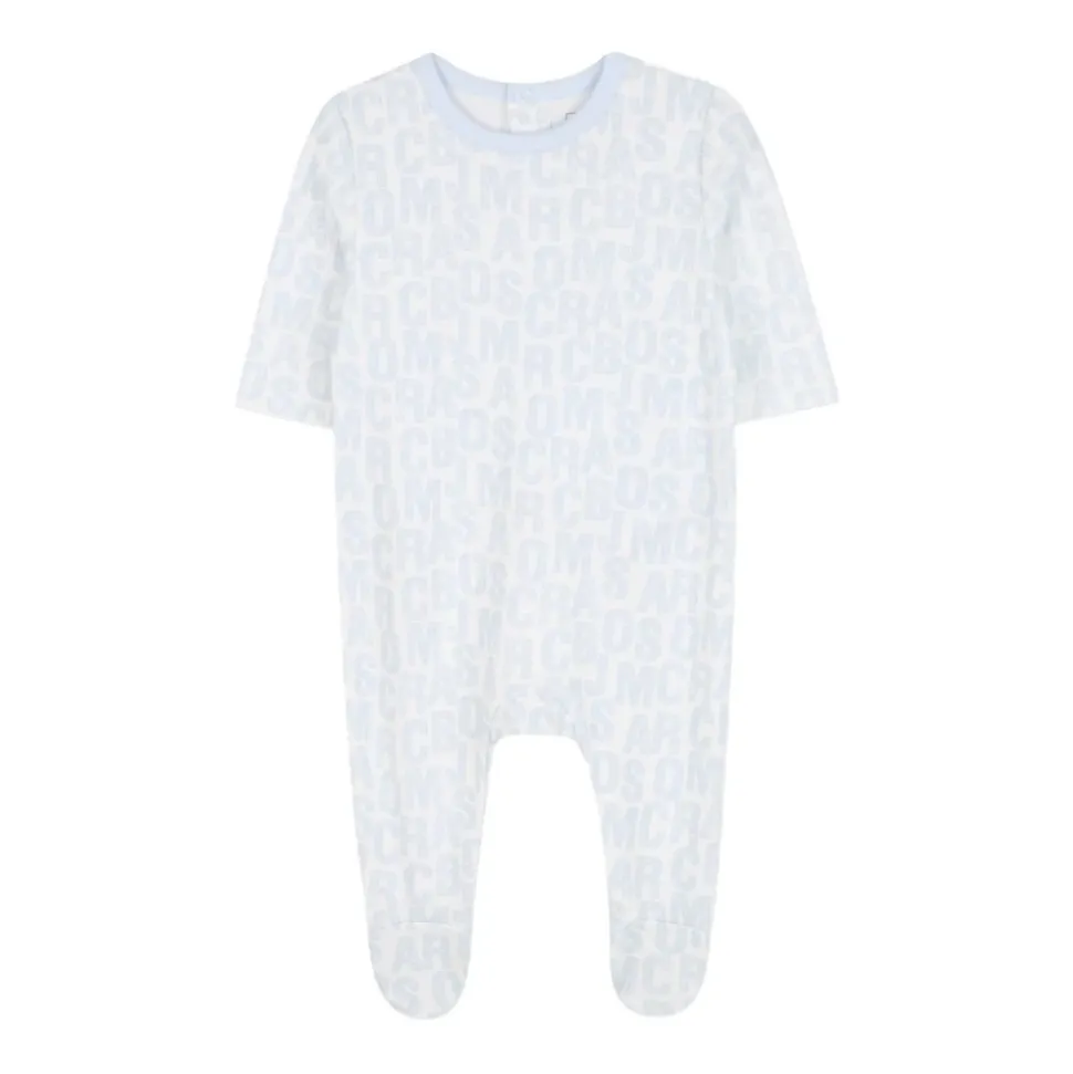Logo Print Klær Sett Clear Blue