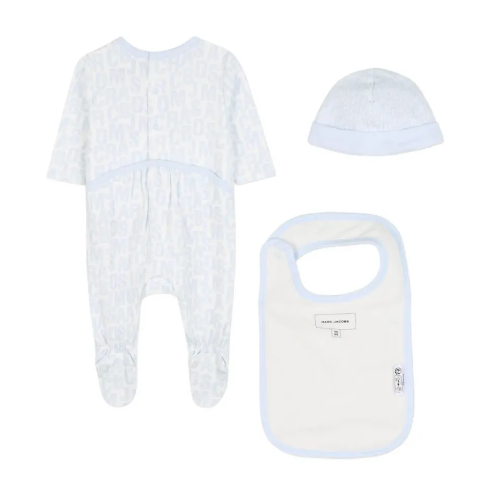 Logo Print Klær Sett Clear Blue