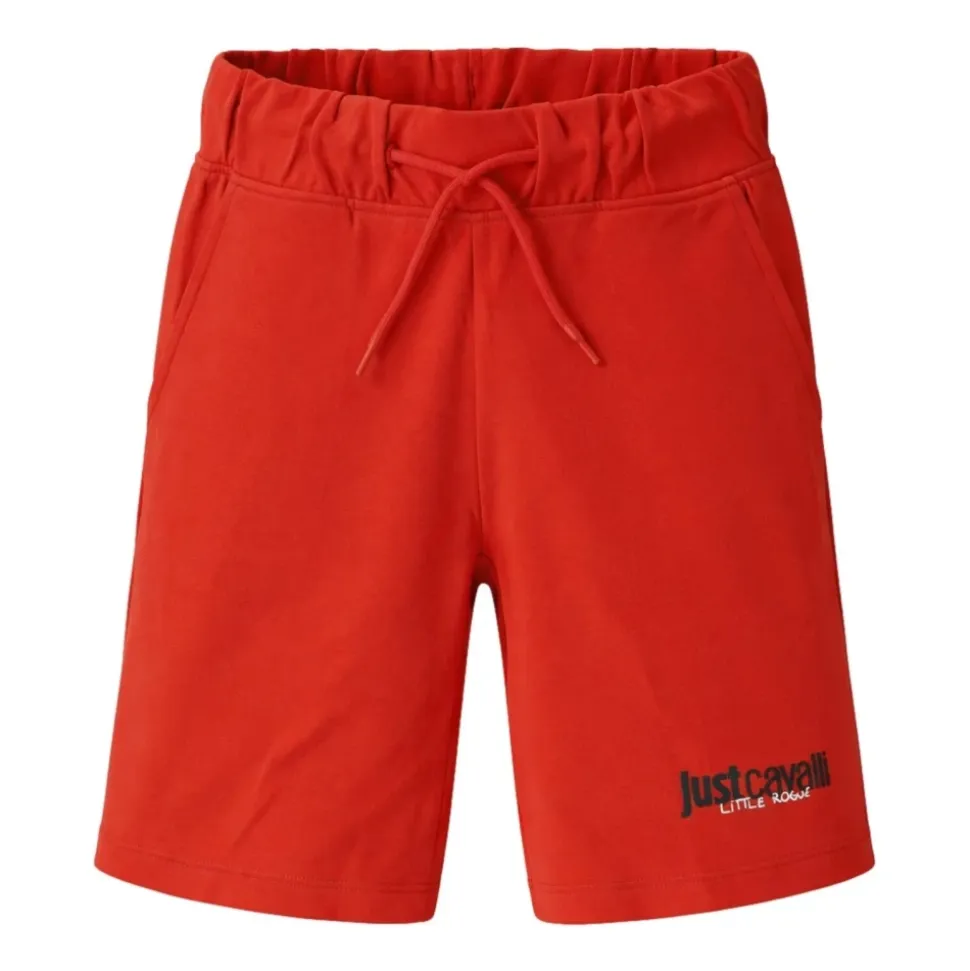 Logo-print shorts sett