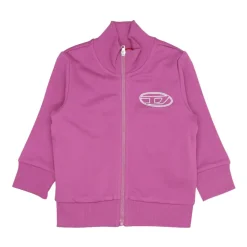 Logo-print Zip-up Sweatshirt