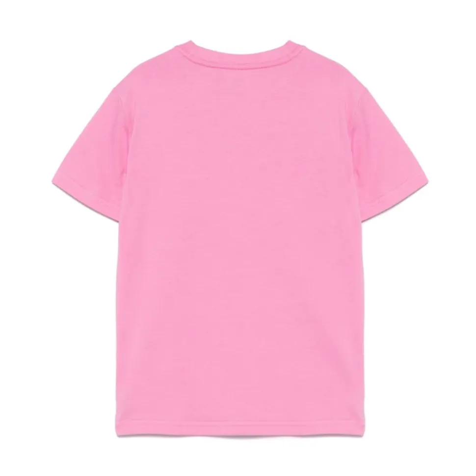 Logo T-skjorte Blå Rød Crew Neck