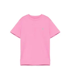 Logo T-skjorte Blå Rød Crew Neck