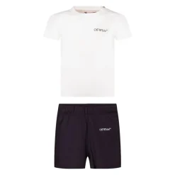 Logo T-skjorte og shortssett