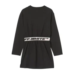 Logo-waistband Mini Dress