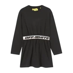 Logo-waistband Mini Dress