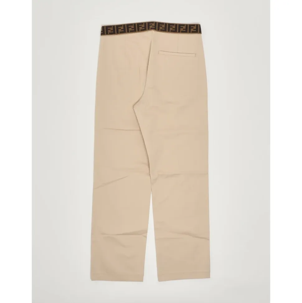 Logo-Waistband Trouser