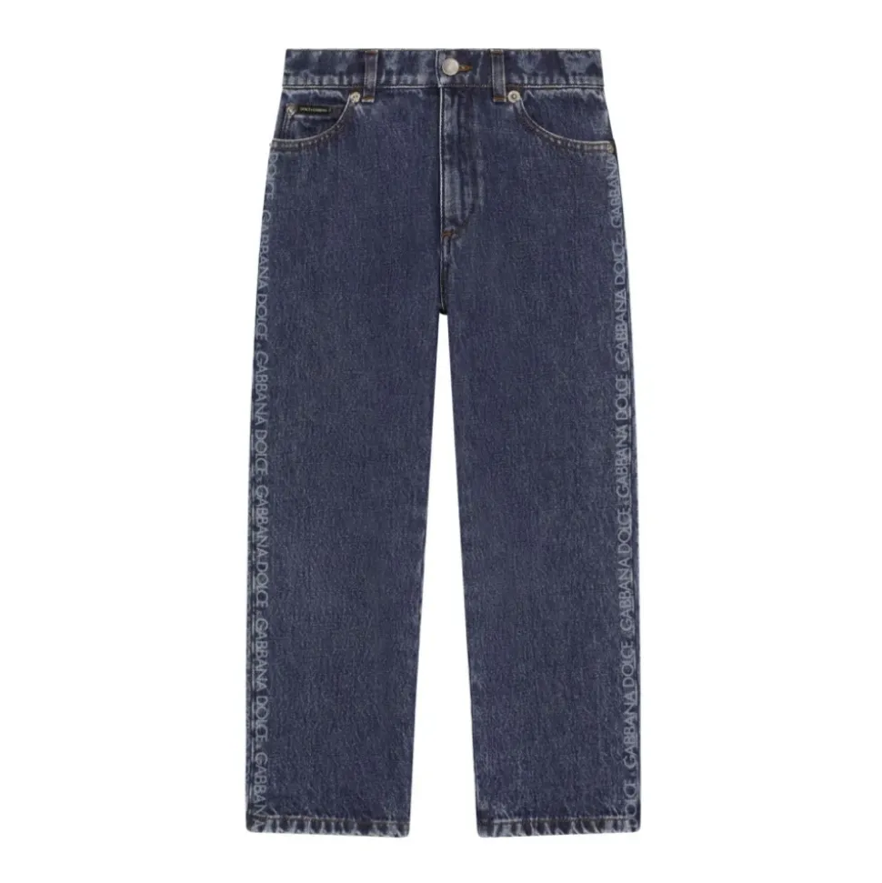 5-lommers Stilige Denim Jeans