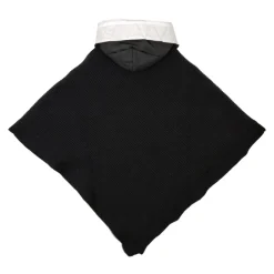 Lurex Cashmere-Blend Poncho