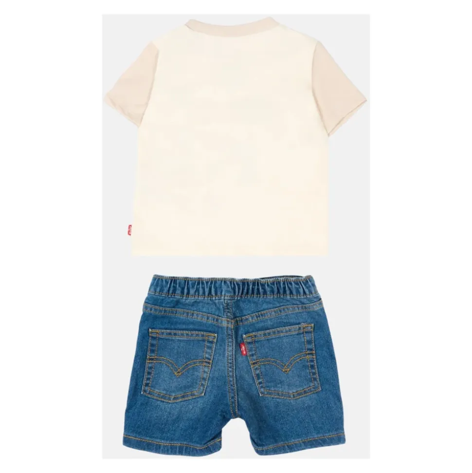 LVB Palm Tree Tee & Denim Set