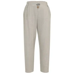 Lys Grå Flanell Joggebukse