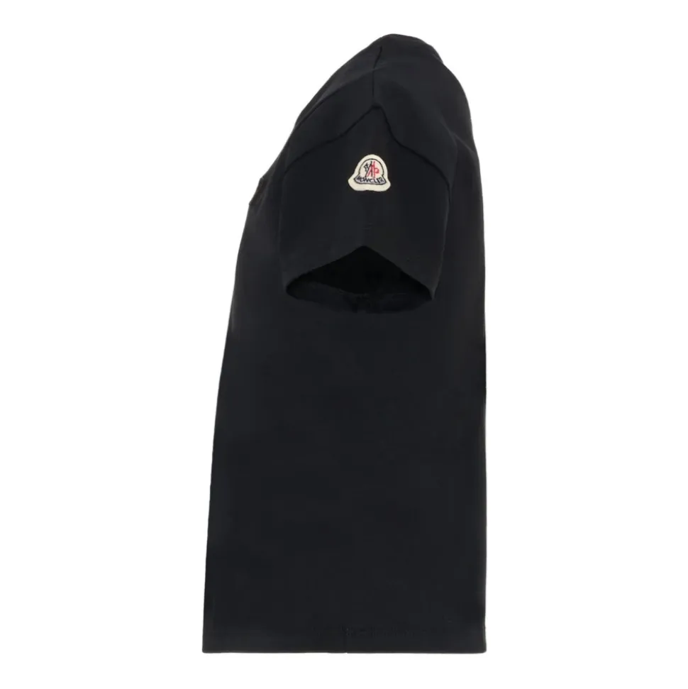 Maglietta con logo girocollo