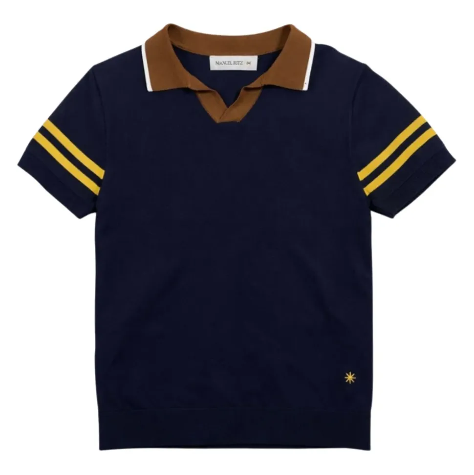 Manuel Ritz T-shirts og Poloer Blå