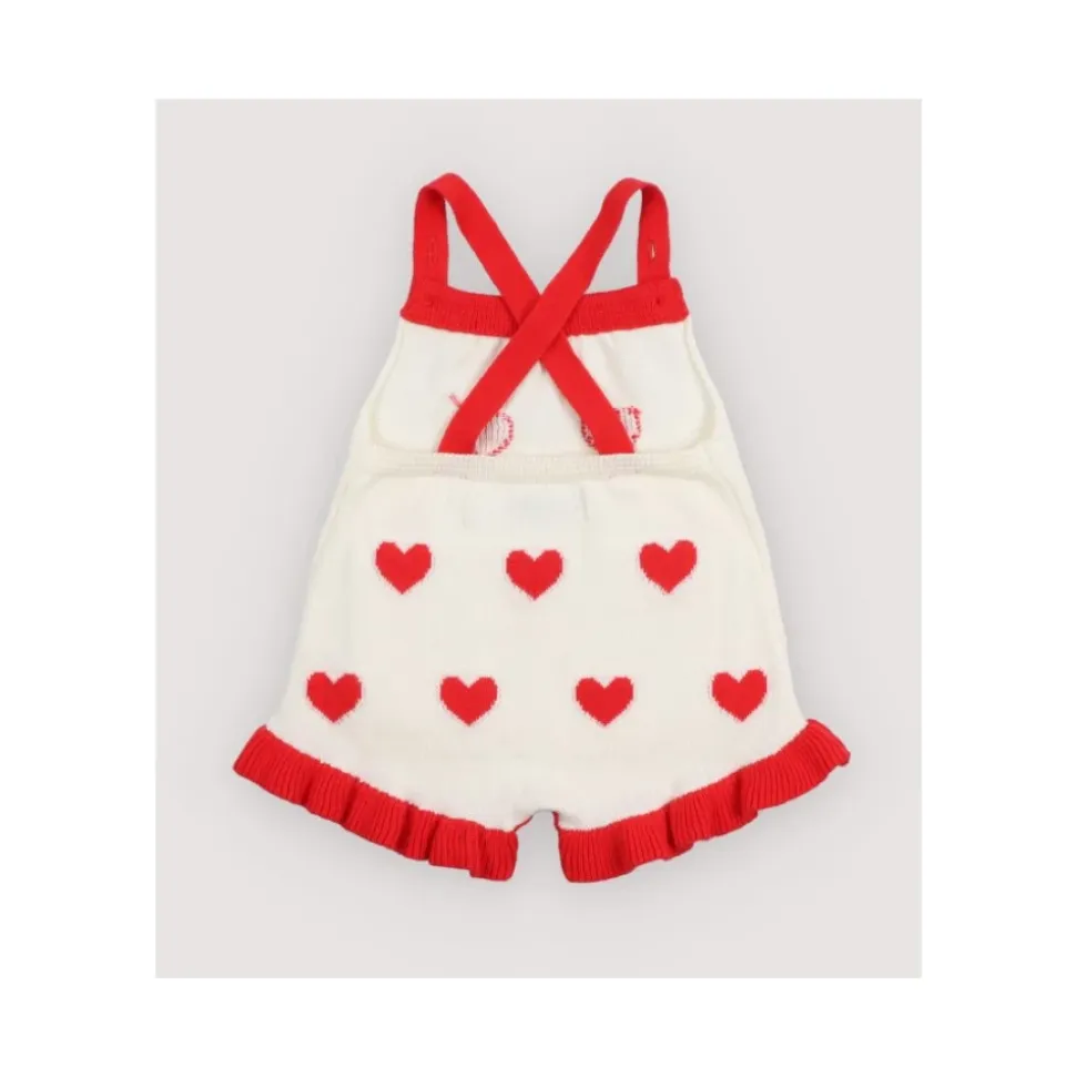 Maqui Romper Hearts Jacquard