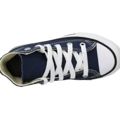 Marineblå Hi-Top Canvas Sneakers