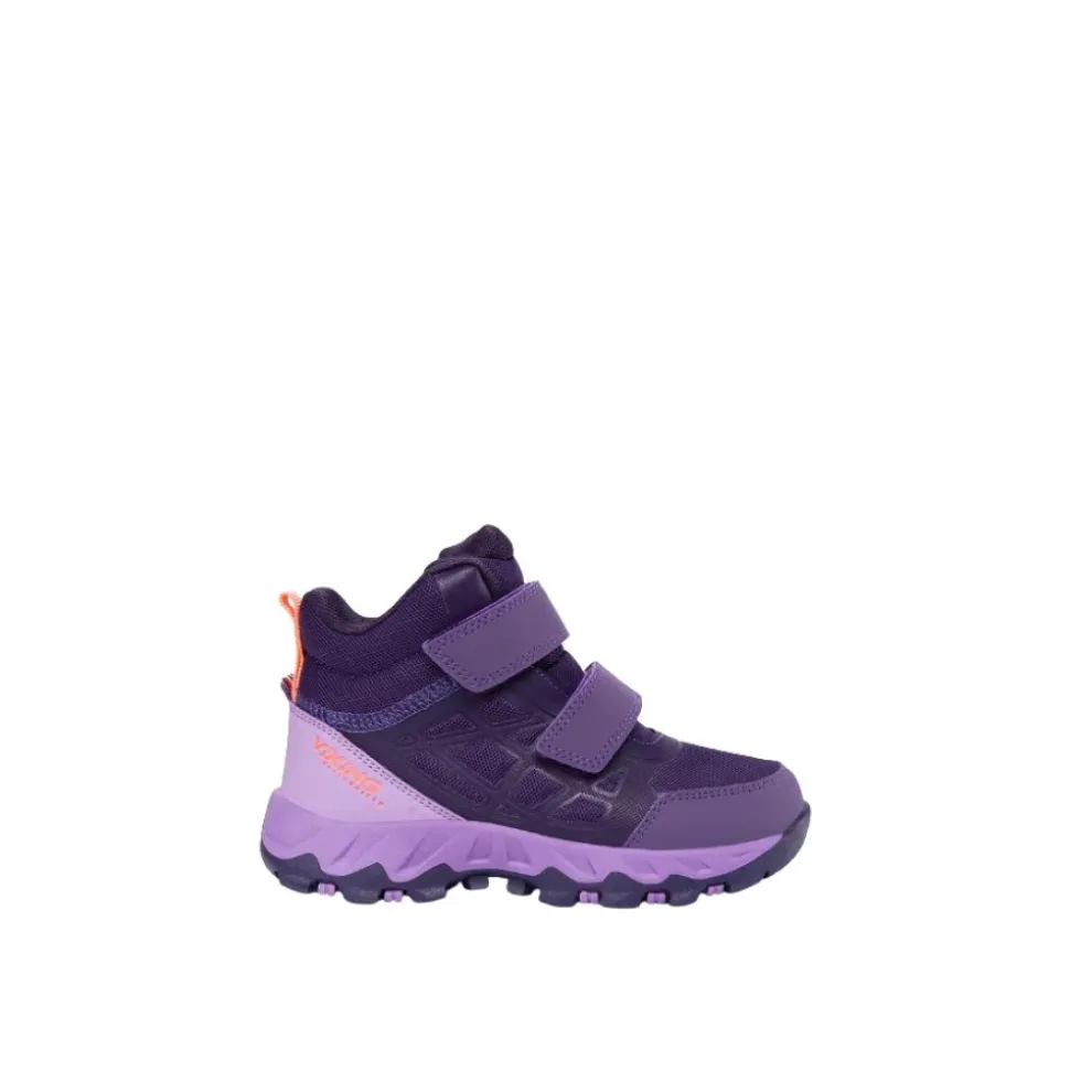 Midt Vanntett Track Sko i Aubergine/Lilla