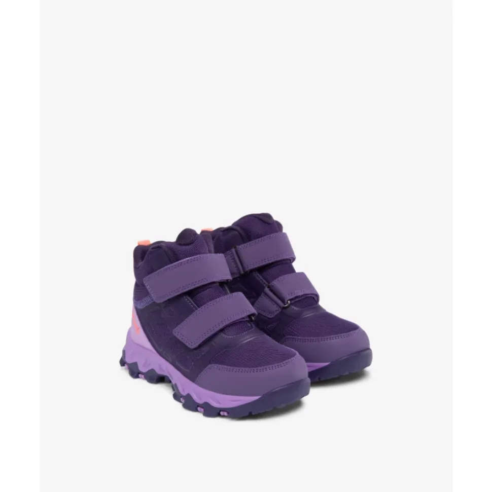 Midt Vanntett Track Sko i Aubergine/Lilla